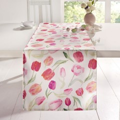 Дорожка на стол "Тюльпаны" 40х140 см